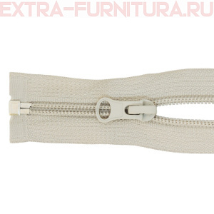 Молния Спираль разъемная дл. 85см, Т5, цв.310 светло-серый LOGO