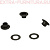 Люверсы 8 мм, (15*6,6 mm, h=5,3 mm.), оксид (уп.1000шт) NEWSTAR