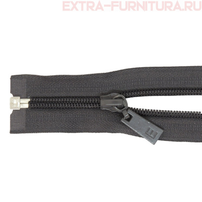 Молния Спираль Т5, разъемная, дл.85см, цв.301 темно-серый, ЕН