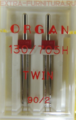 Иглы Organ универсальные для БШМ № 90, уп.5шт.